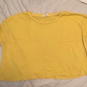 Yellow Crop Top